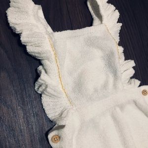 Baby Girl Zara Knitwear Off-white Romper 2-3yrs